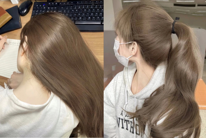 越洗越好看的棕色系發(fā)色，南寧燙染技術(shù)學校分享