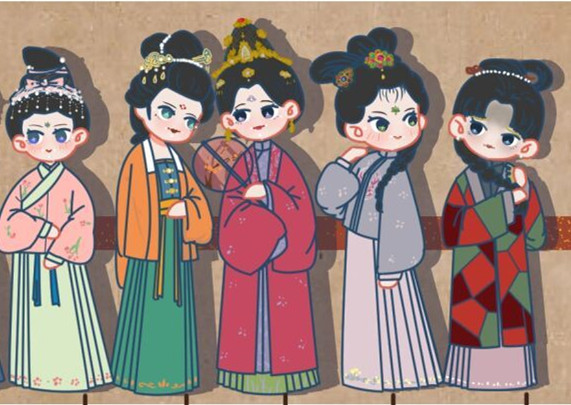 中國(guó)明代妝容服飾欣賞，南寧人物形象設(shè)計(jì)全科班解析