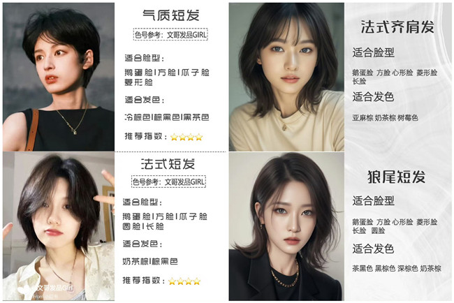 秋冬顯臉小短發(fā)，廣西美發(fā)理發(fā)職業(yè)學(xué)校推薦