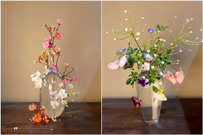 玻璃瓶花藝作品，南寧花藝學(xué)校排行榜推薦