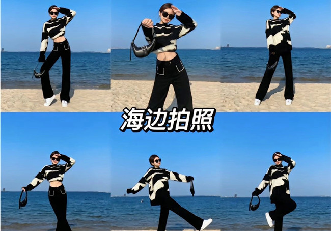 海邊拍照怎么出大片？廣西化妝形象拍照培訓(xùn)教你