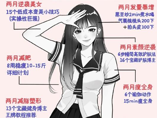 想逆襲成“素顏美女”？跟著廣西美容與形象設計學校學
