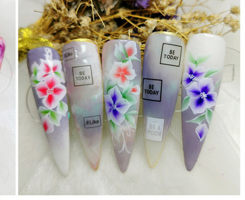 3D手繪美甲，南寧美甲學(xué)校排行榜推薦