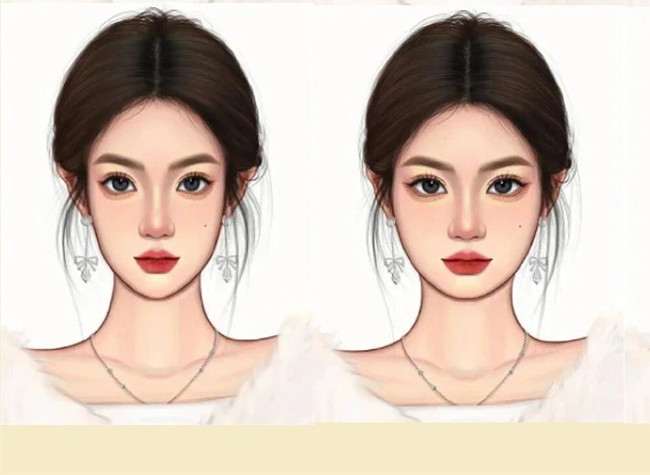 不同臉型穿搭技巧，廣西化妝美容形象設(shè)計(jì)學(xué)校分享
