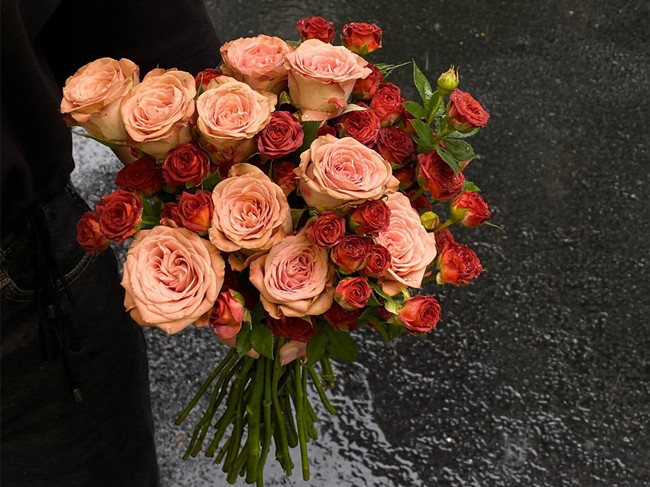 初秋浪漫感花束，南寧花藝師學(xué)校分享