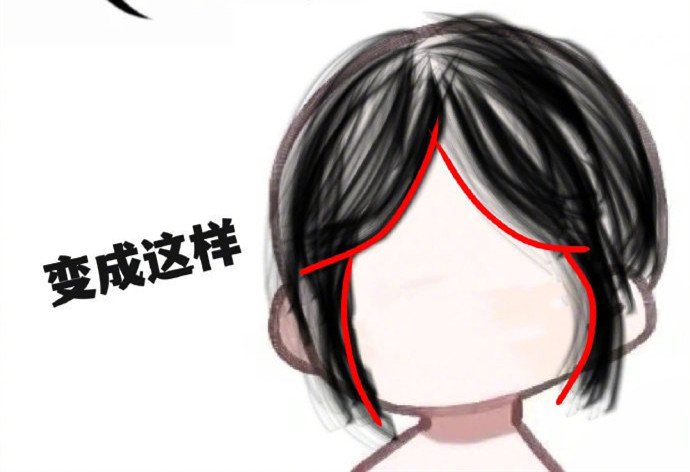 甜美八字劉海教程，學(xué)理發(fā)在南寧