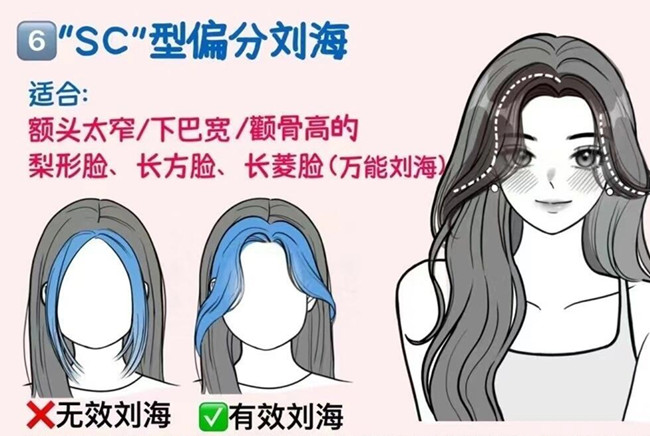 如何護理偏分劉海？廣西女發(fā)剪裁培訓