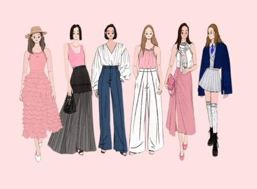 女生一周穿衣搭配指南，廣西化妝造型形象學校分享